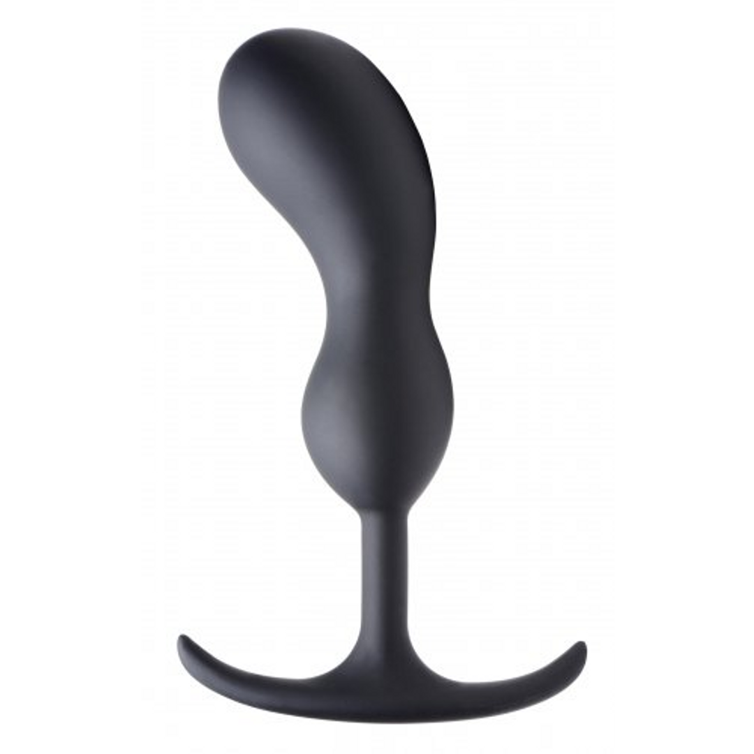 Premium Silicone Weighted Prostate Plug 18.8 cm - Comfort