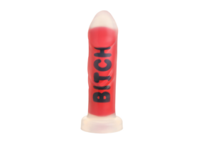 BTICH Silikon-Dildo Rot 18,5 cm | Kraftvoll & sinnlich