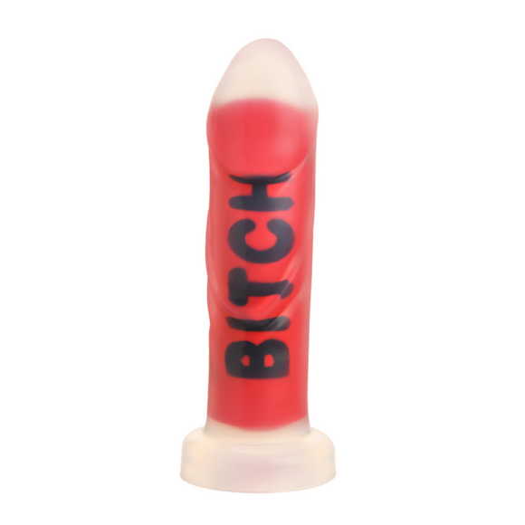 BTICH Silicone Dildo Red 18.5 cm | Powerful & Sensual