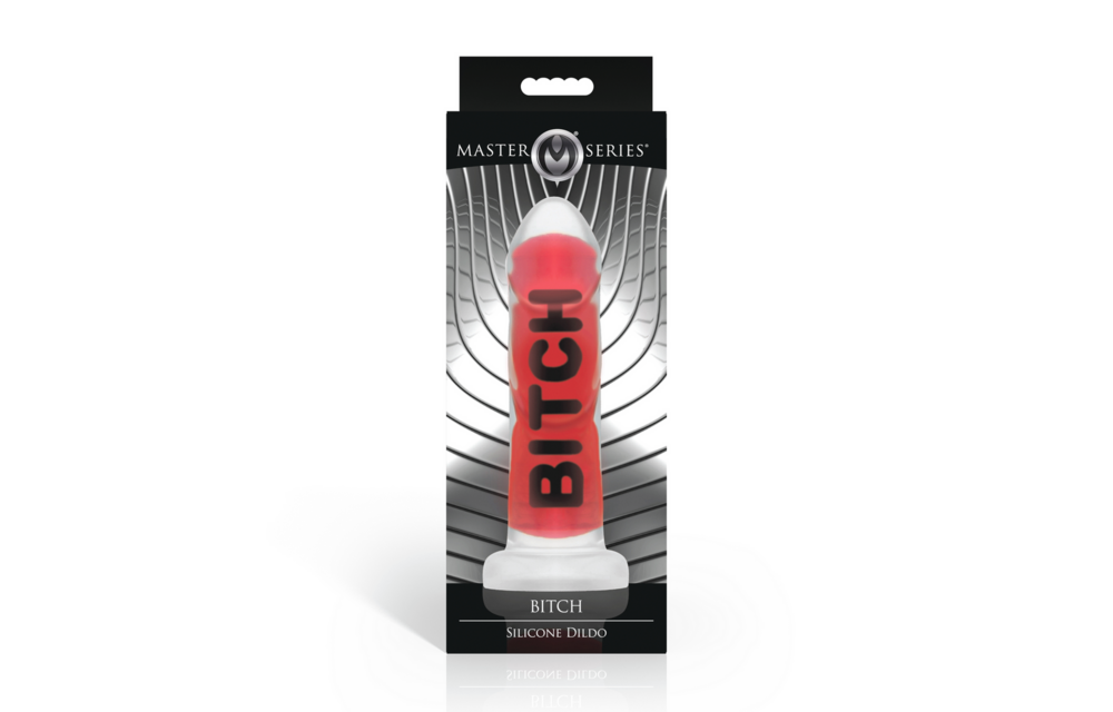 BTICH Silikon-Dildo Rot 18,5 cm | Kraftvoll & sinnlich