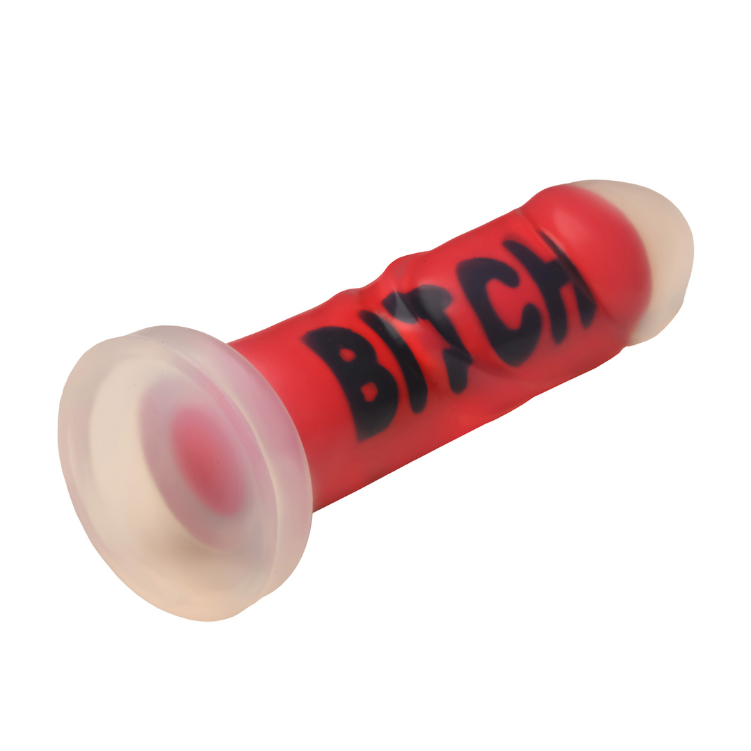BTICH Silikon-Dildo Rot 18,5 cm | Kraftvoll & sinnlich