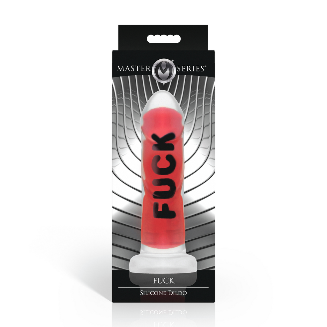 Premium FUCK Siliconen Dildo Rood 18,5 cm – Kracht & Comfort