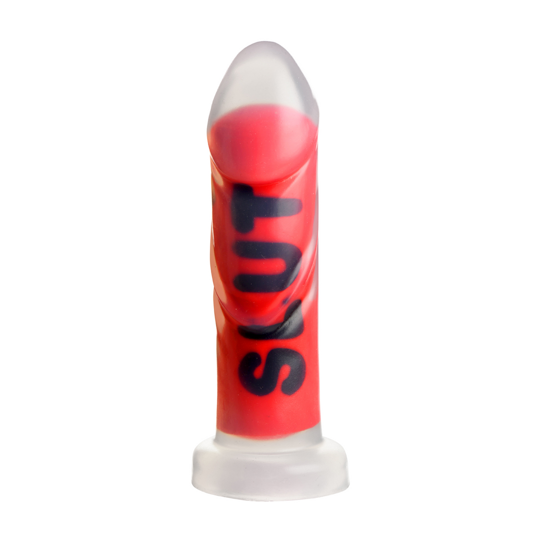 SLUT Silikon-Dildo Rot 18,5 cm – Sicher & Kraftvoll