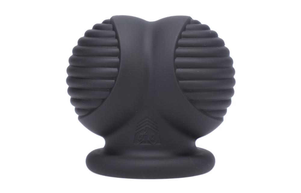 Ball Bunker Schwarz – Bequemer Silikon-Hodenstrecker