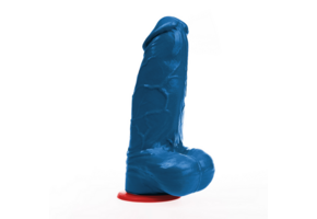 ✊Fuck & Fist Freyr M - Realistic Dildo with Balls - 5.9 / 15 cm - Blue