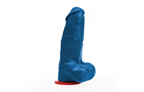 ✊Fuck & Fist Freyr M - Realistic Dildo with Balls - 5.9 / 15 cm - Blue