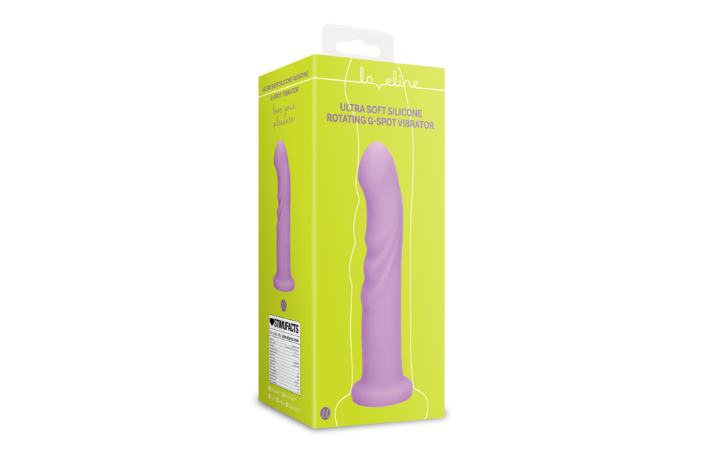 Ultra Soft Silicone Rotating G-Spot Vibrator – Loveline