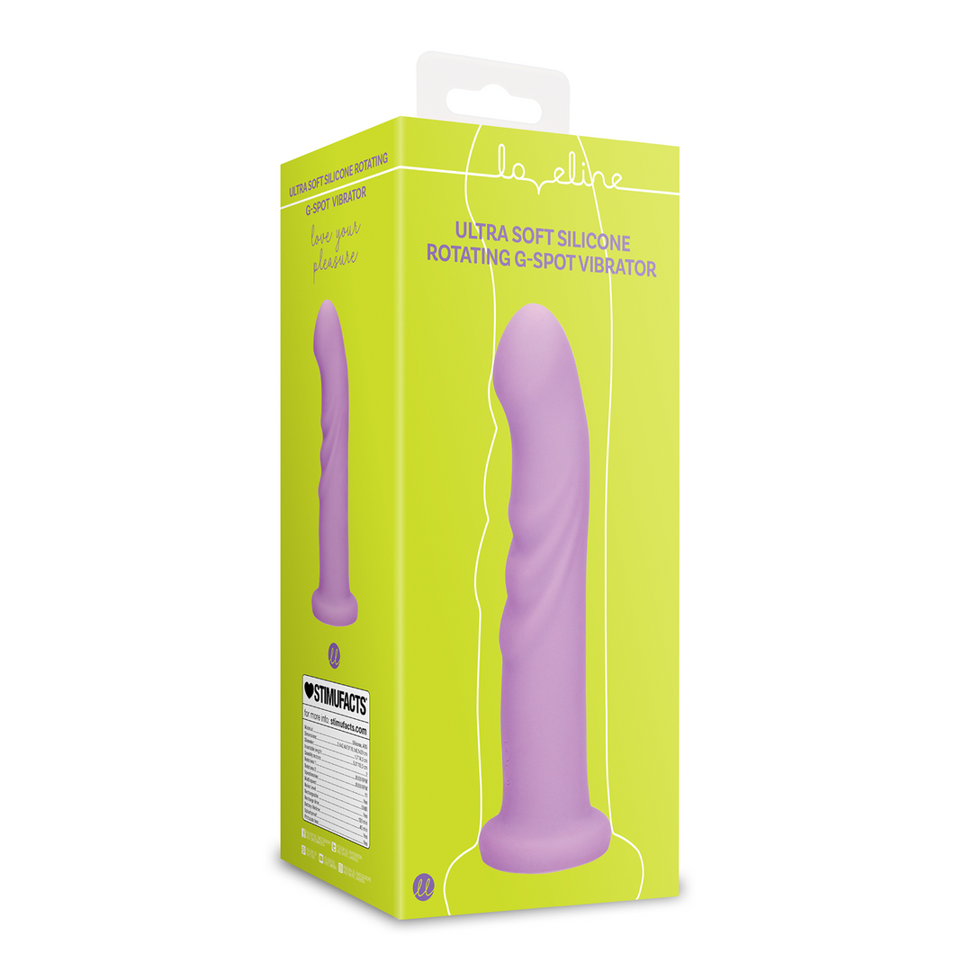 Ultraweicher Silikon-Rotationsvibrator für den G-Punkt – Loveline