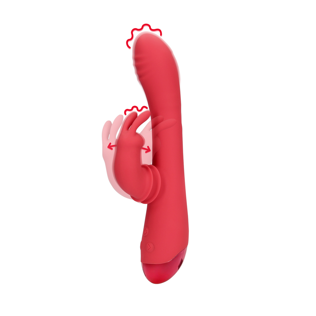 Bewegende Rabbit G-spot Vibrator | Loveline voor Intense Orgasmes