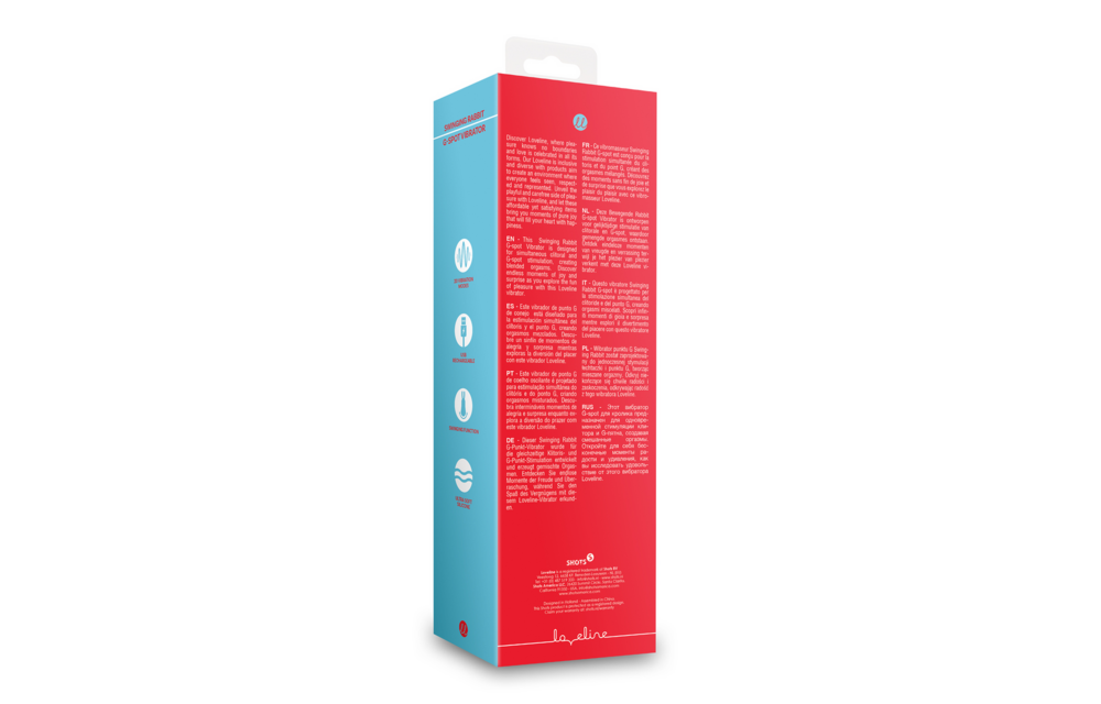 Beweglicher Rabbit G-Punkt-Vibrator | Loveline für intensive Orgasmen