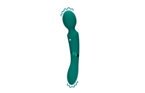 Double-Sided Vibrating Wand - Green Gable