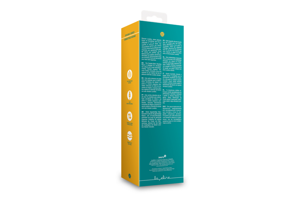 Double-Sided Vibrating Wand - Green Gable