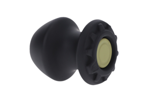 Kum Keeper Small Black 5.33 cm | Silicone Plug Doc Johnson