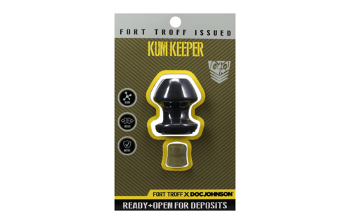 Kum Keeper Klein Schwarz 5,33 cm | Silikon-Plug Doc Johnson