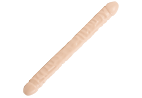 Geaderter Doppelkopf-Dildo 44,5 cm – Realistisch & Flexibel