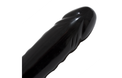 Geaderde Double Header Dildo 44,5 cm - Dubbel Genot
