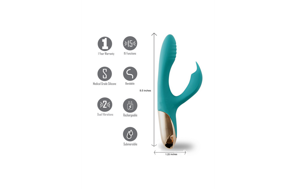 Skyler Rabbit Vibrator - Flexible Stimulation & Intense Pleasure