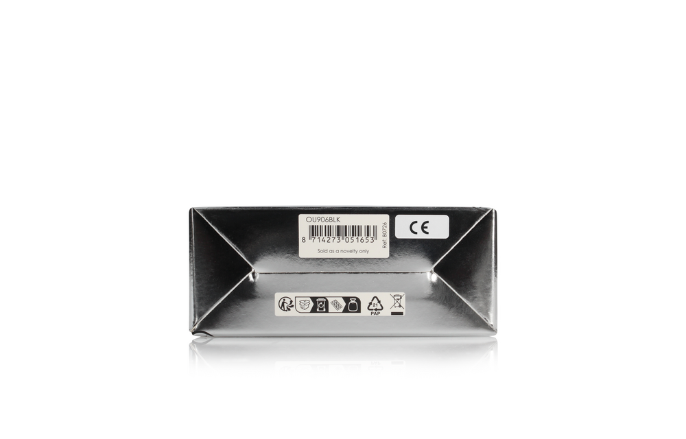 Gelaagde Vibrerende Prostaat Massager met Afstandsbediening - Zwart