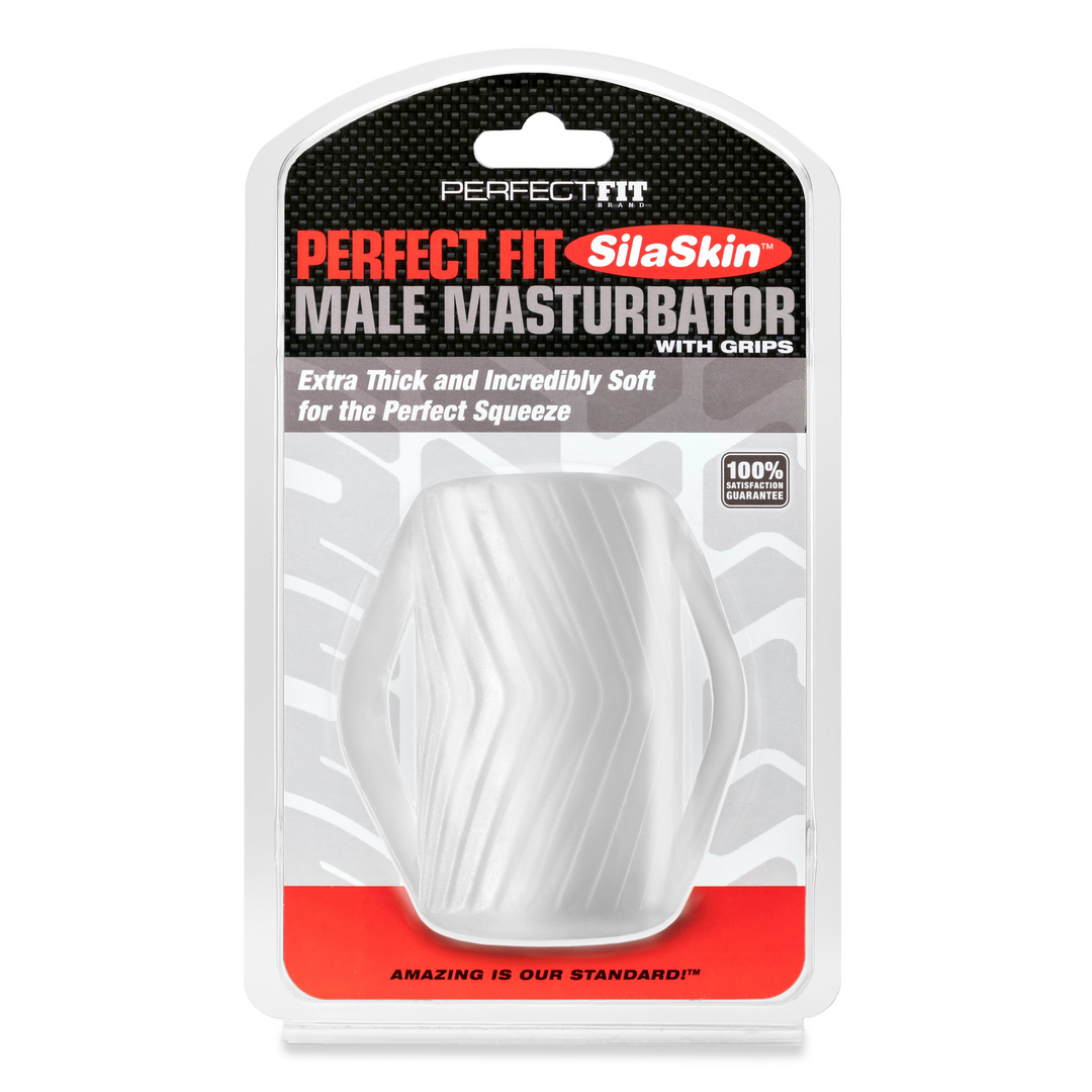 Masturbator met grip voor mannen | PerfectFit SilaSkin™