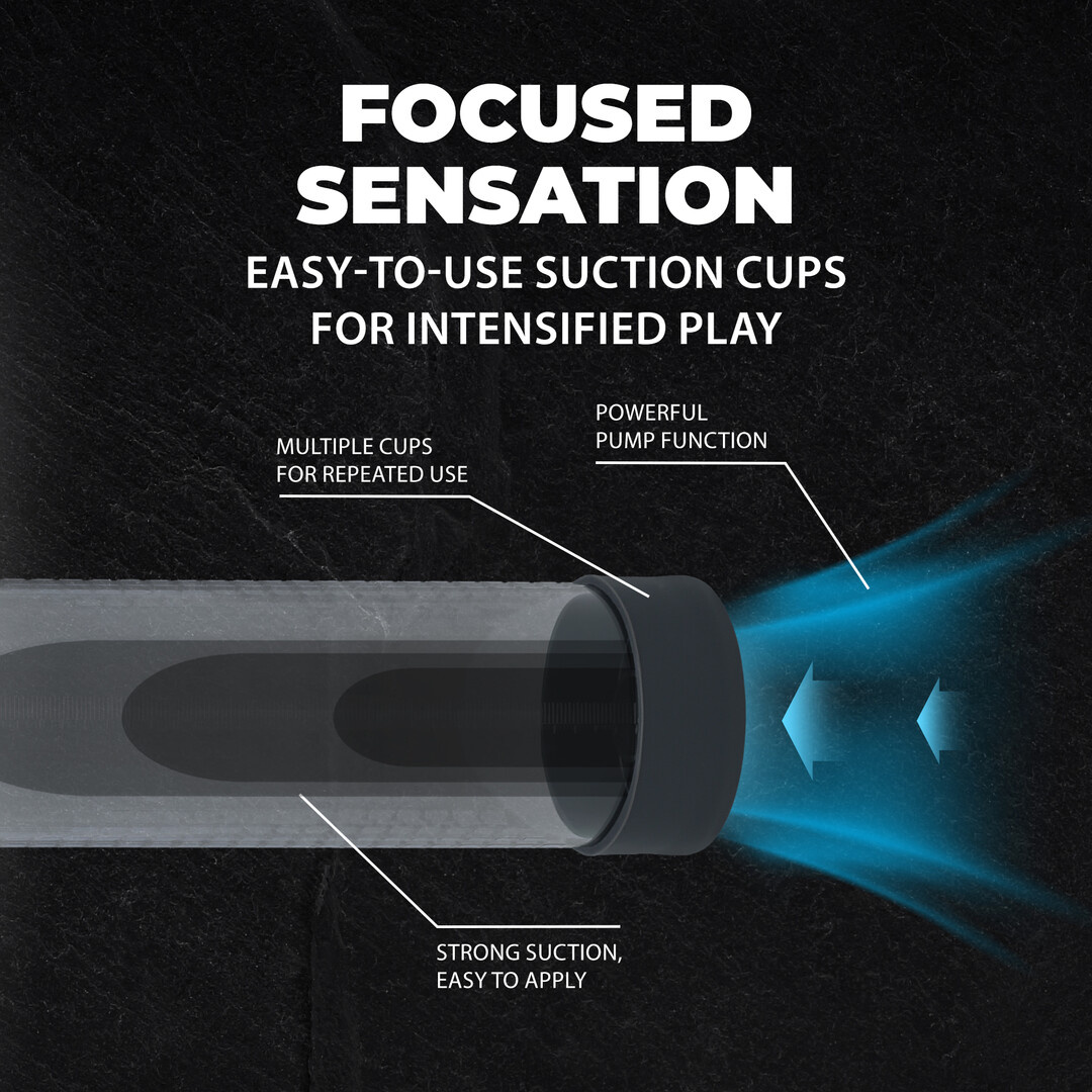 HyperPump Gun Metal – Krachtige Oplaadbare Penis Pomp