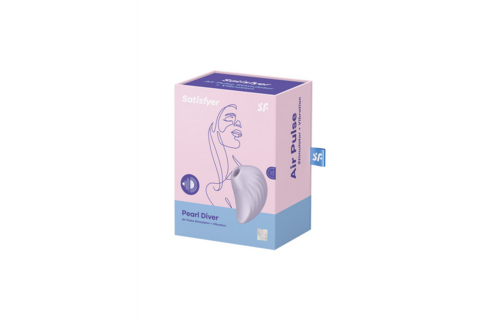 Pearl Diver - Air Pulse Stimulator - Violet