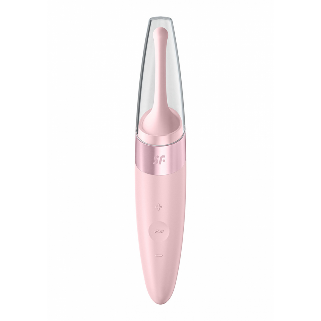 Rotierender Verwöhn-Tip-Vibrator Altrosa | Satisfyer