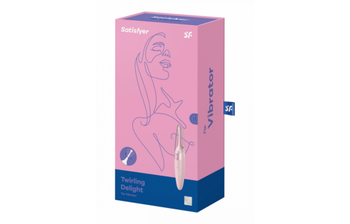 Twirling Delight - Tipp Vibrator - Alte Rose