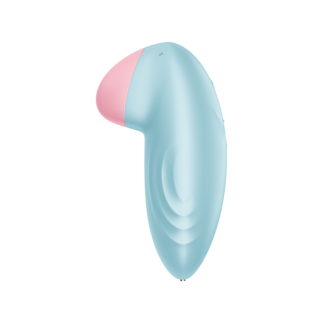 Tropical Tip Lightblauw Vibrator - Intens Genot & Connect App