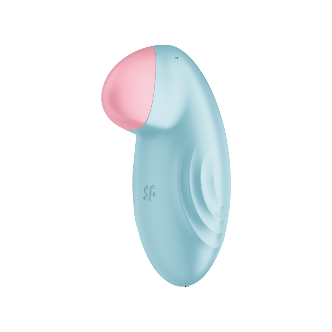 Tropical Tip Light Blue Vibrator - Intense Pleasure & Connect App