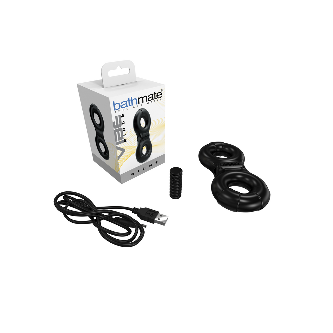 Vibe - Acht - Vibrating Cockring - Schwarz