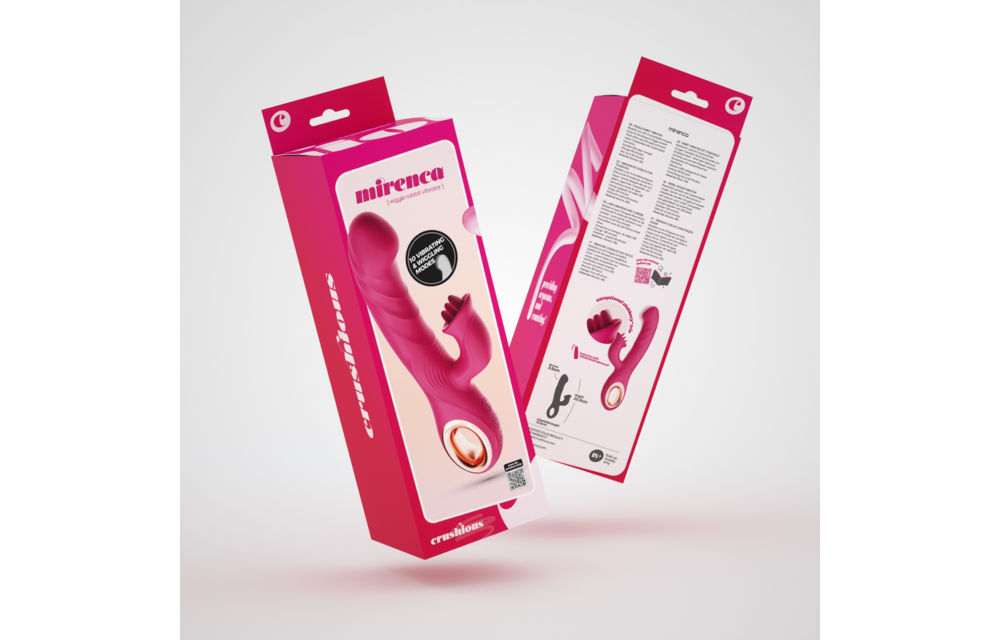 Mirenca Wiggle Rabbit Vibrator Roze - Intens Genot & Stimulatie