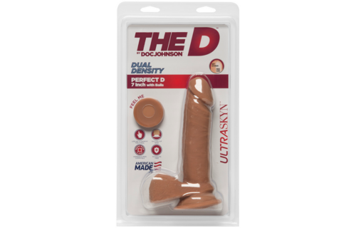 Perfect D - Realistic ULTRASKYN Dildo met Ballen - 7 / 18 cm