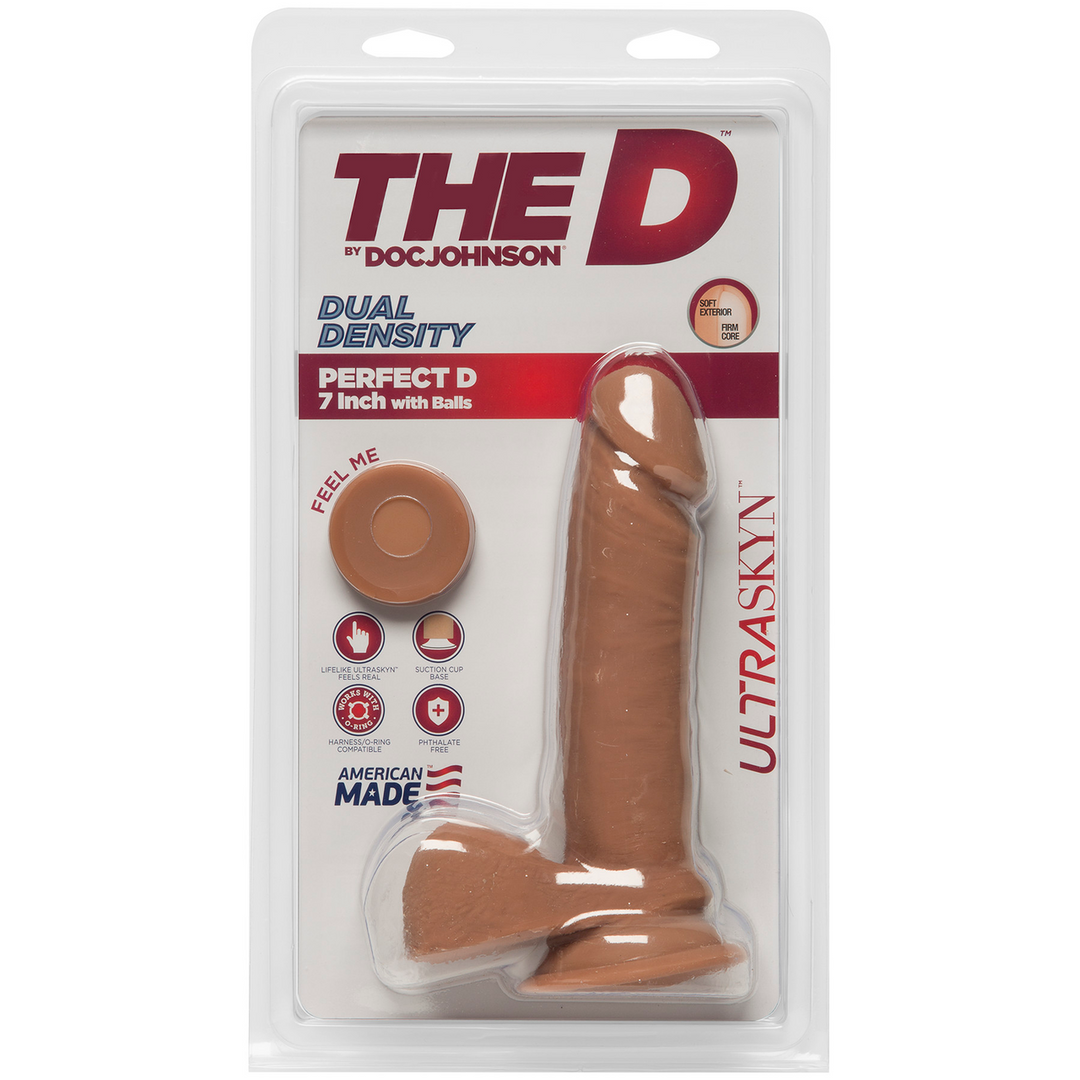 Perfect D ULTRASKYN Dildo 18 cm | Realistic & Ultra-soft