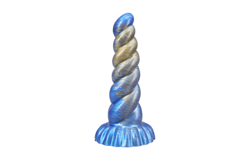 Fantasy Fuckers Outer Rim 21,1 cm – Blau/Gold Silikon