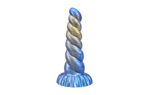 Fantasy Fuckers Outer Rim 21,1 cm – Blauw/Goud Siliconen