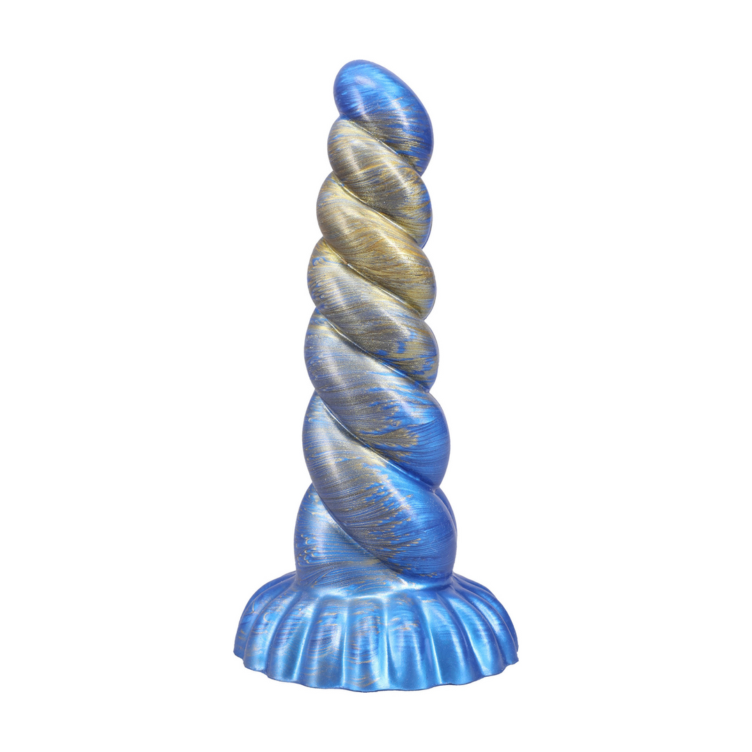 Fantasy Fuckers Outer Rim 21.1 cm – Blue/Gold Silicone