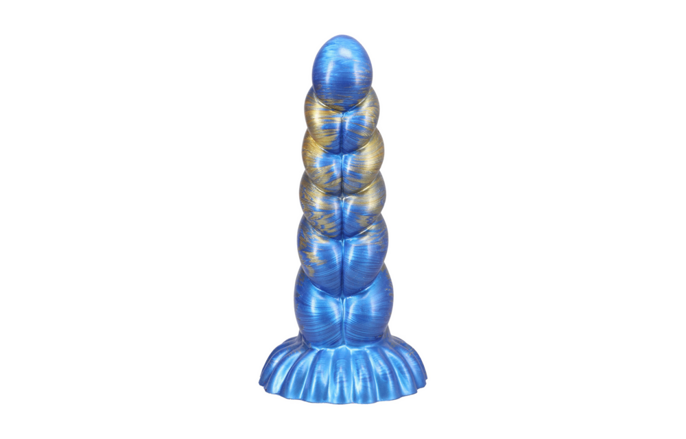 Fantasy Fuckers Outer Rim 21.1 cm – Blue/Gold Silicone