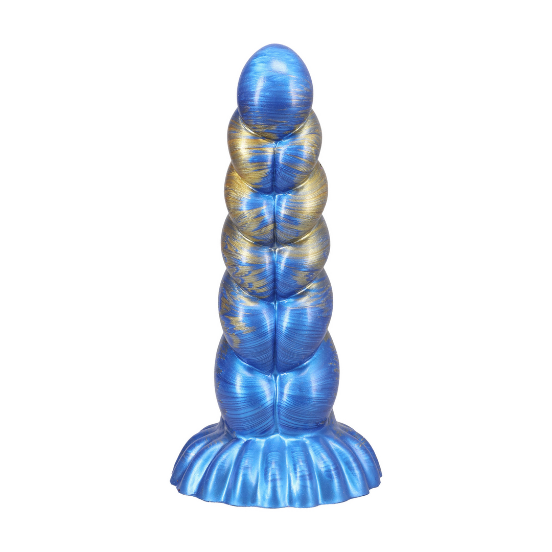 Fantasy Fuckers Outer Rim 21,1 cm – Blauw/Goud Siliconen