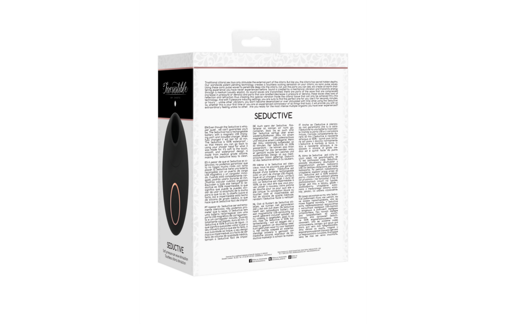 Verleidelijk Air Pulse Vibrator – Intense Klitorisstimulator