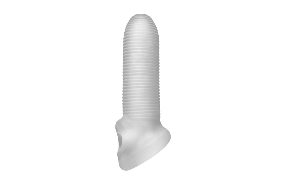 Fat Boy Micro Ribbed Sheath - Comfortabel & Intense Plezier