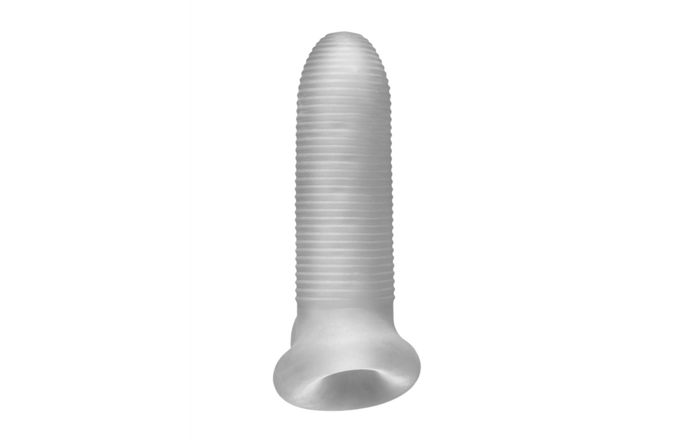 Fat Boy Micro Ribbed Sheath - Dildo - 6 / 14 cm