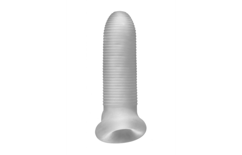 Fat Boy Micro Ribbed Sheath - Comfortabel & Intense Plezier