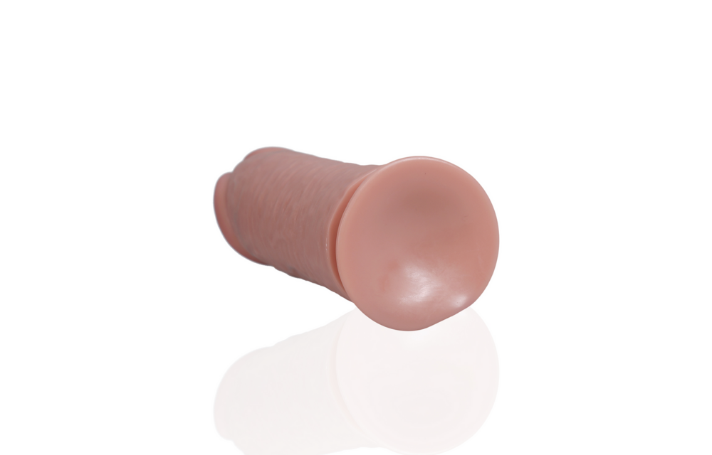 Extra Dikke Straight zonder Balls 10 / 25,4 cm - Vlees