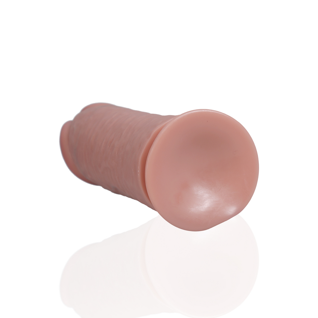 Extra Dick Gerade ohne Kugeln 10 / 25,4 cm - Flesh