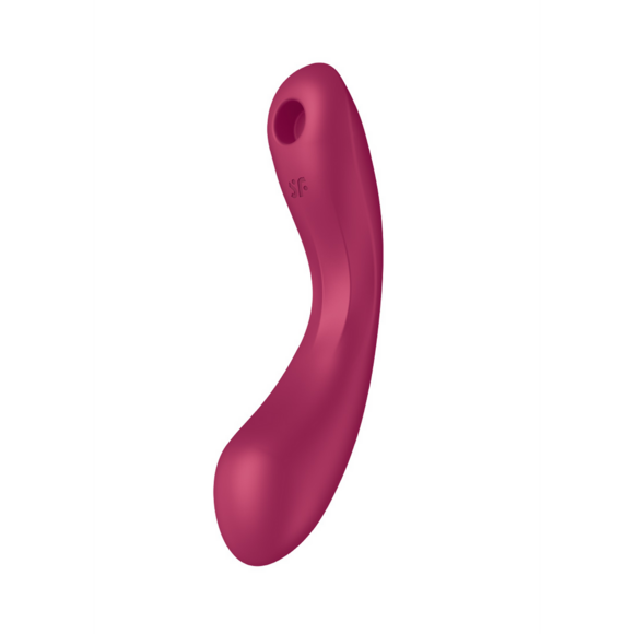 Curvy Trinity 1 Rot – Leistungsstarker doppelter Luftpuls-Vibrator