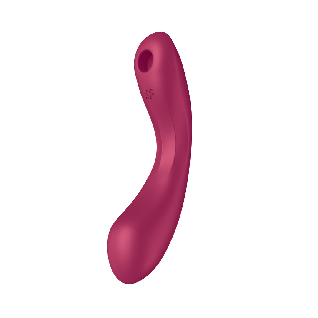 Curvy Trinity 1 Rot – Leistungsstarker doppelter Luftpuls-Vibrator