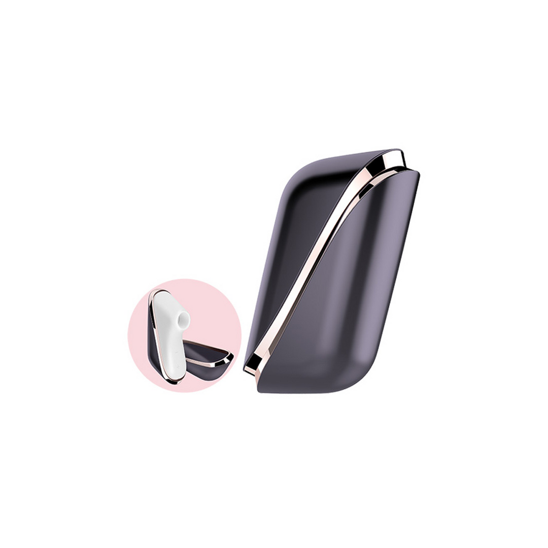 Traveler Air Pulse Stimulator – Chic & Stylish Aubergine Rose Gold