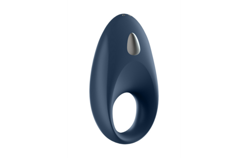 Mighty One Vibrerende Cockring Blauw – Langdurig Plezier