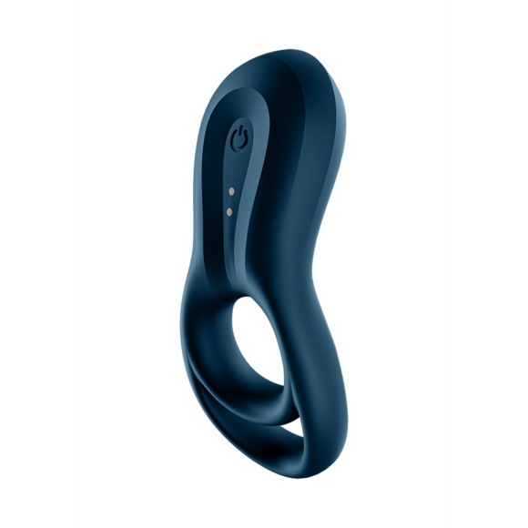 Epic Duo Ring - Donkerblauwe Vibrerende Dubbele Cockring