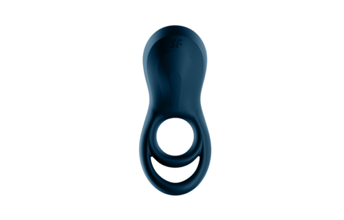 Epic Duo Ring - Dark Blue Vibrating Double Cock Ring